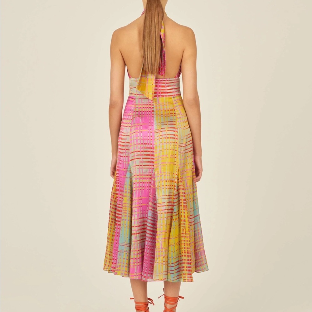 Silvia Tcherassi Multi Color Halter Sundress-once worn! - Picture 4 of 6